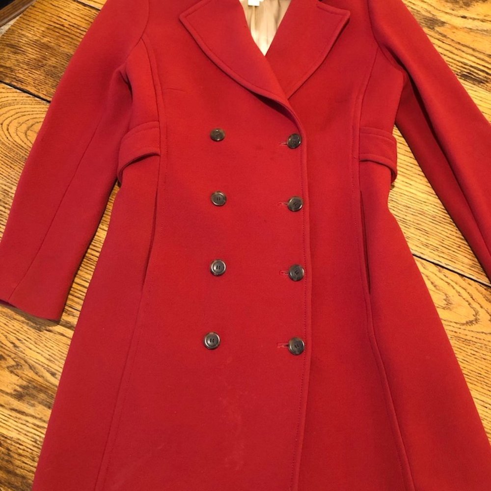 J. Crew Early 2000 Double Cloth Wool Coat